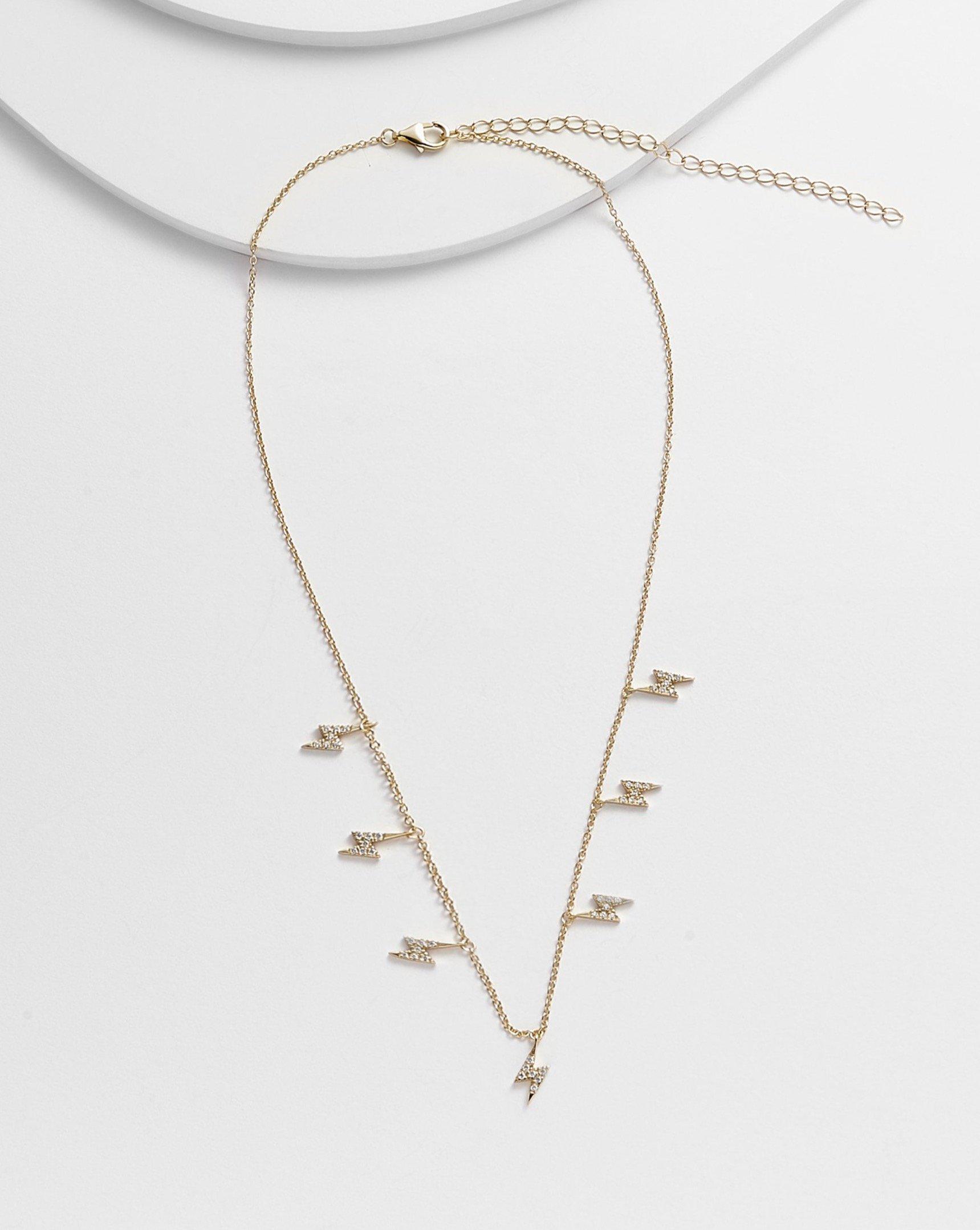 Phoebe Lightning bold Choker Necklace
