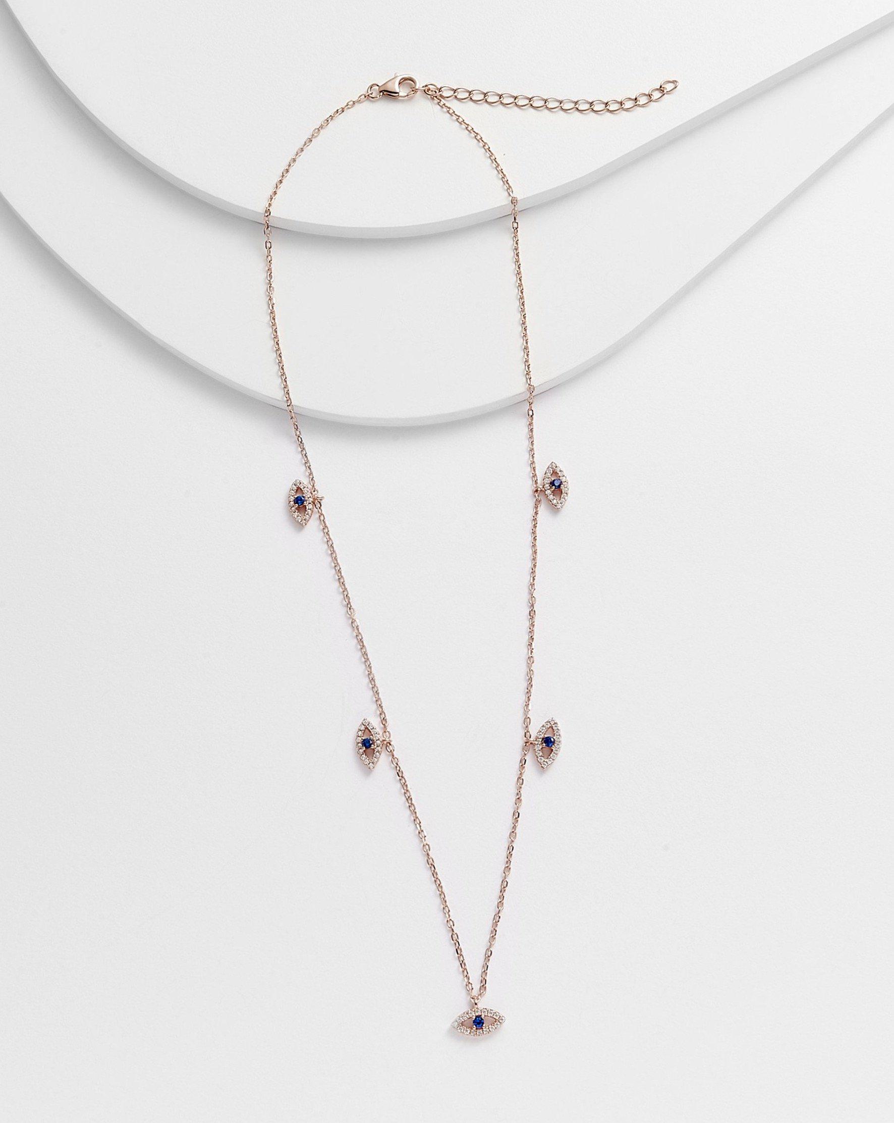 TULSIA Evil Eye Necklace