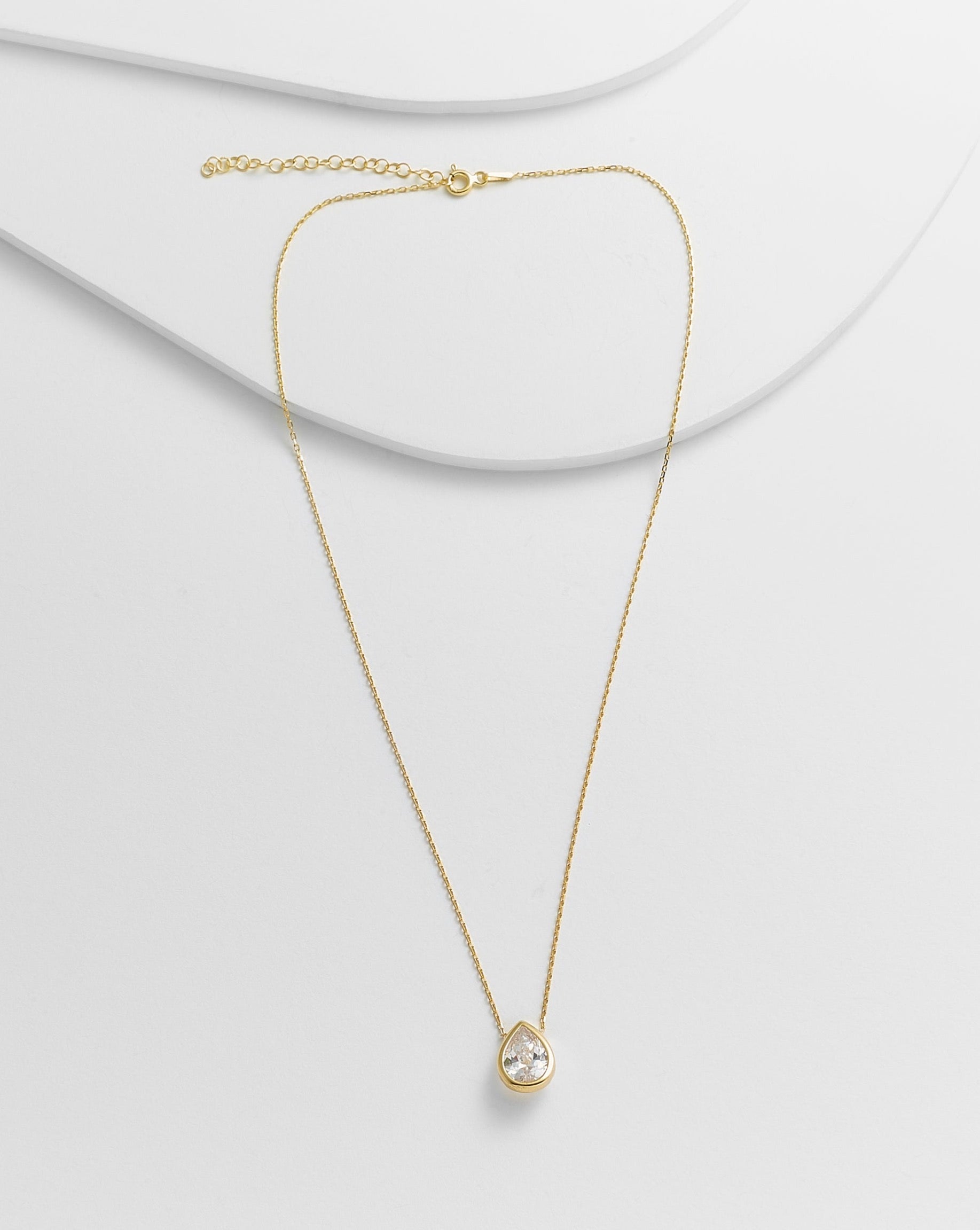 Solitaire Bezel Setting pendant