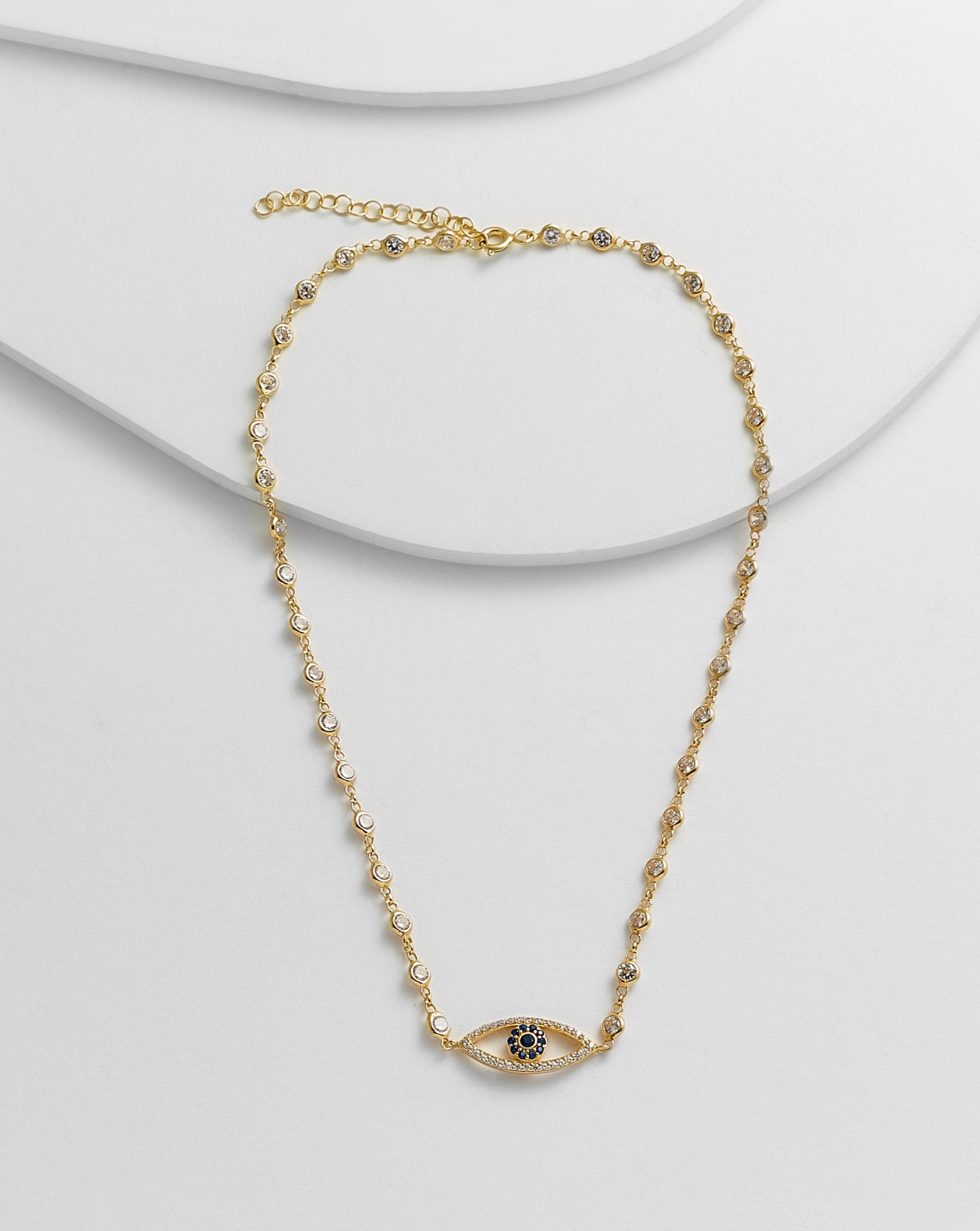 Isabele Evil Eye Chocker