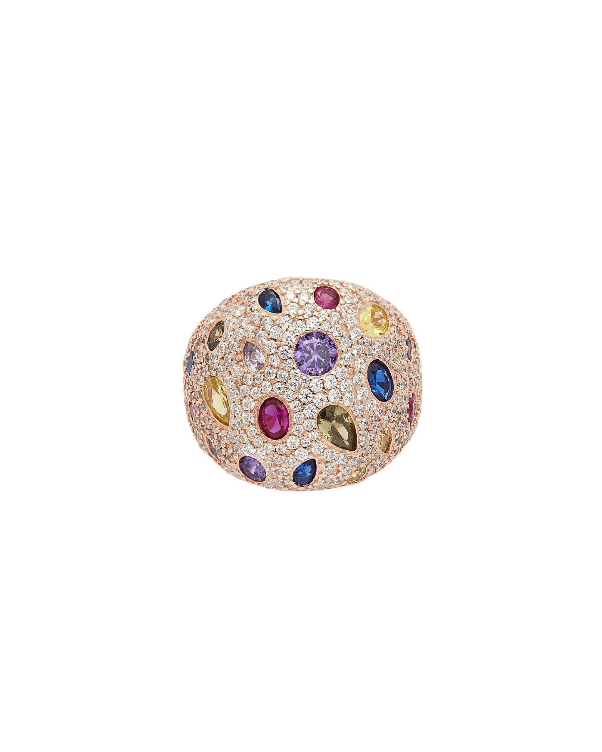 Alexandra Colorful Rhinestone Ring