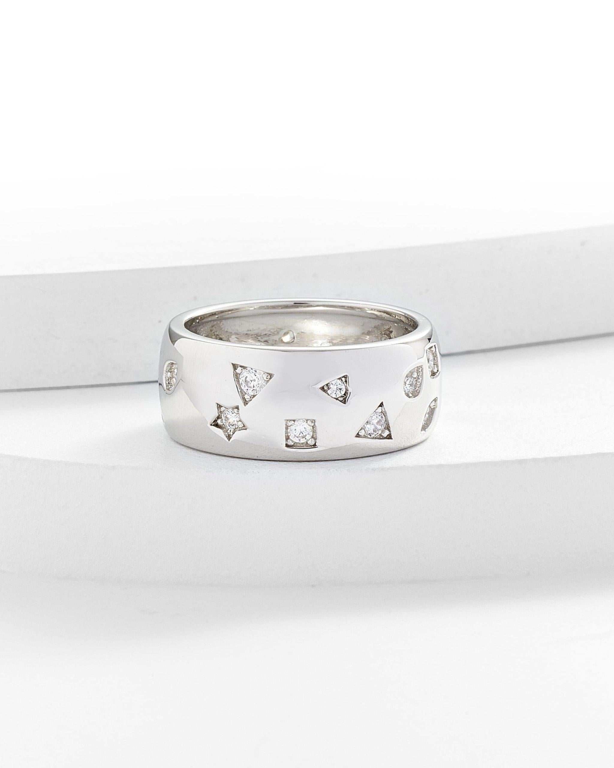 Aileen Stars and Shapes Ring Band