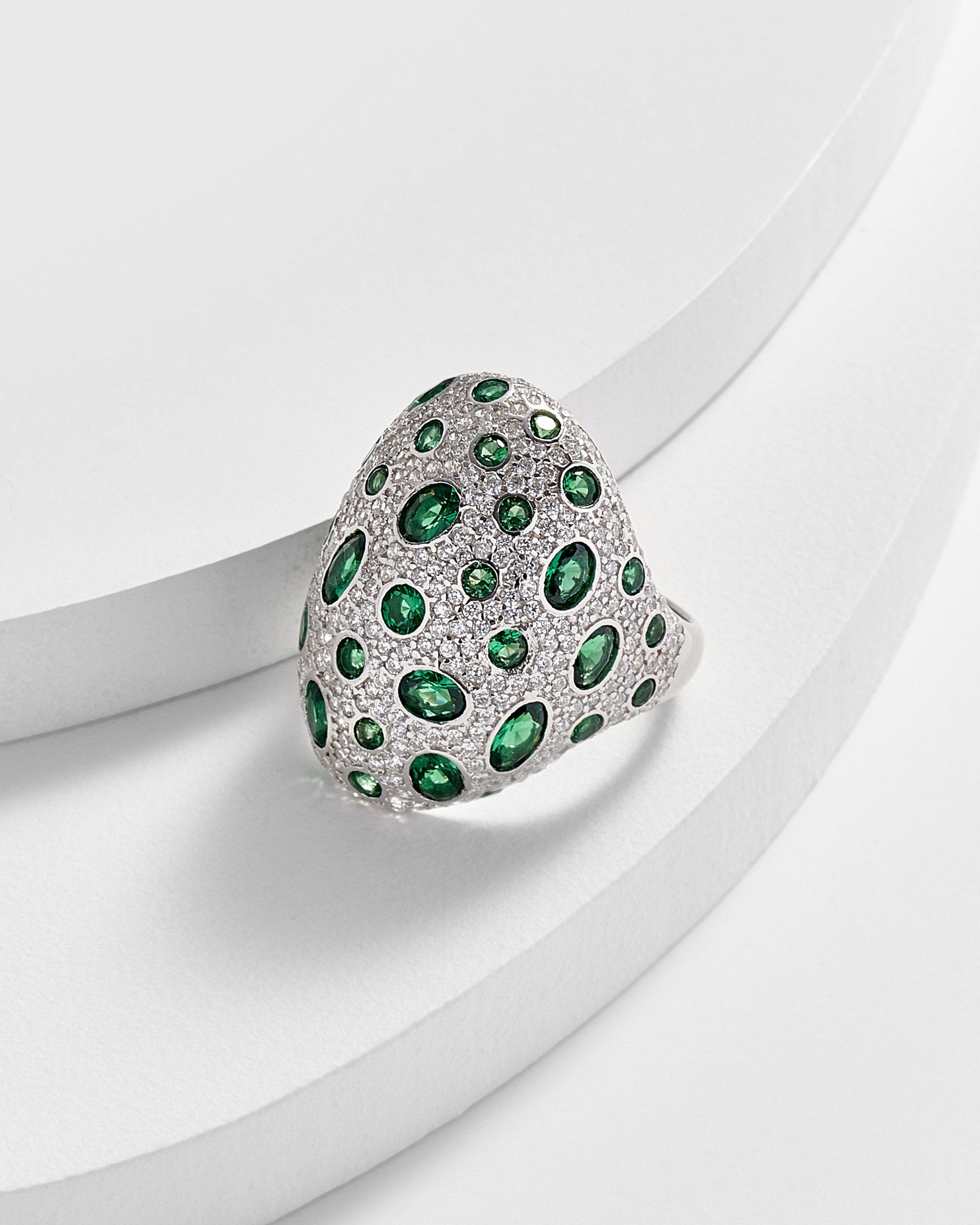 Ciara Jeweled Dome Ring