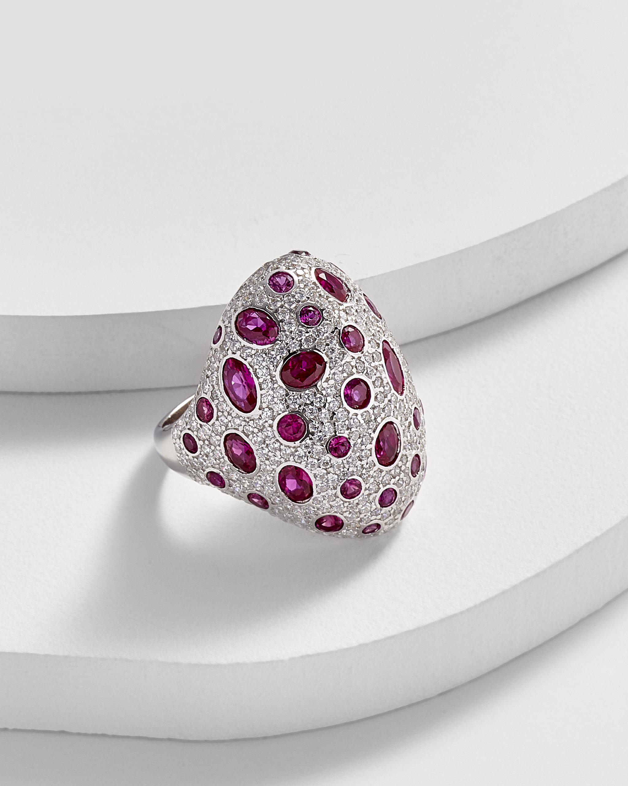 Ciara Jeweled Dome Ring