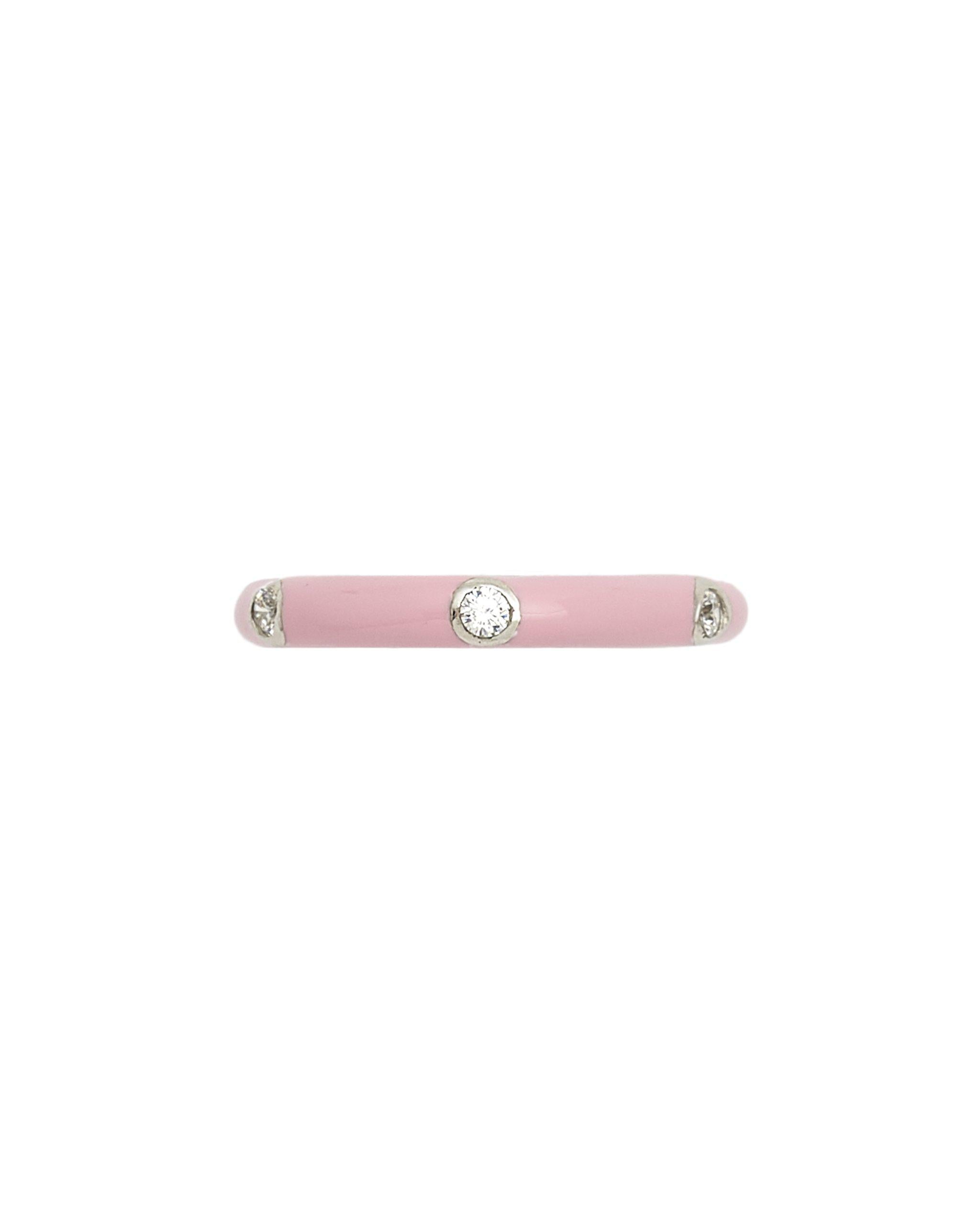 Carin Enamel Band Ring