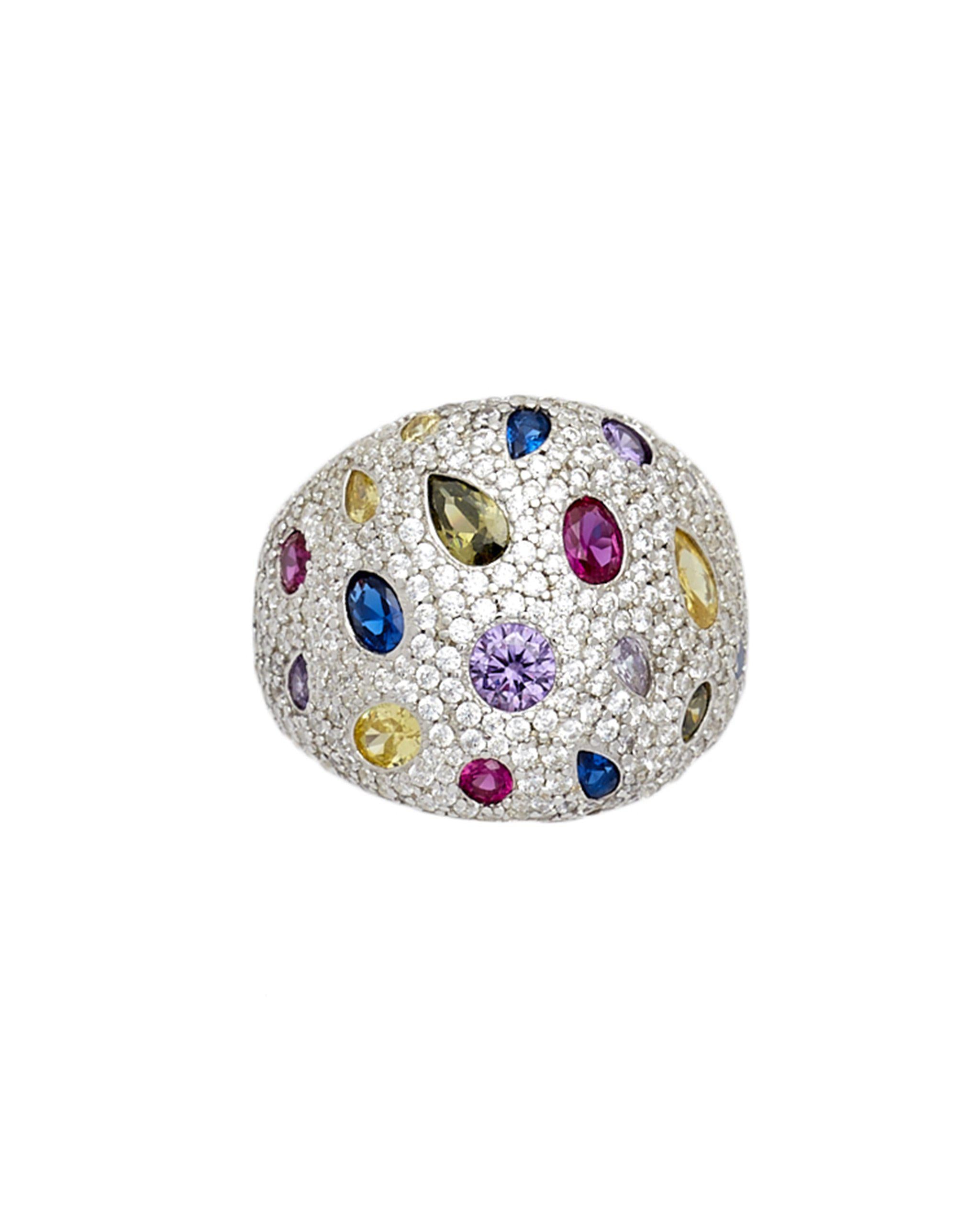 Alexandra Colorful Rhinestone Ring