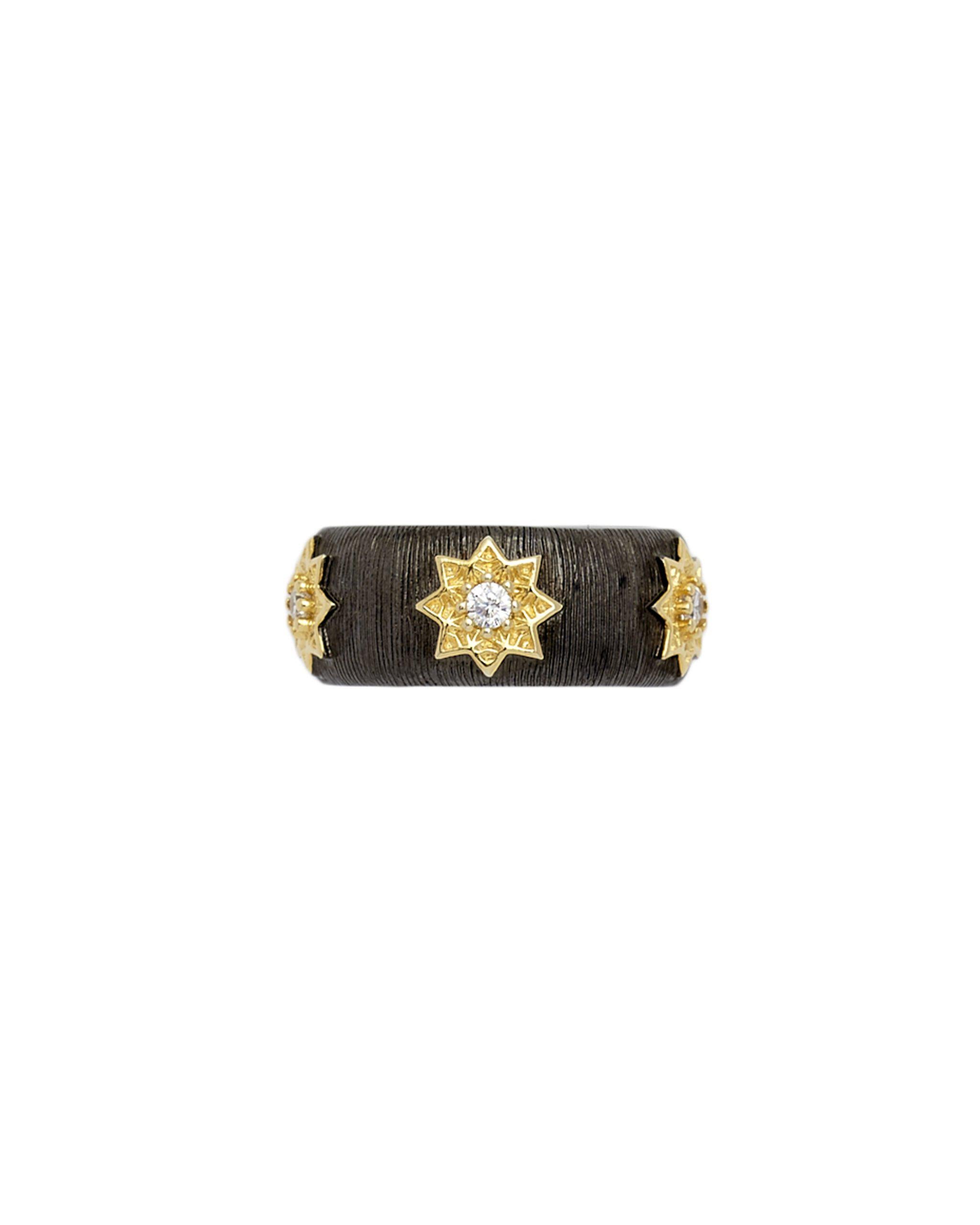 Agatha Shining Star Brushed Ring Band