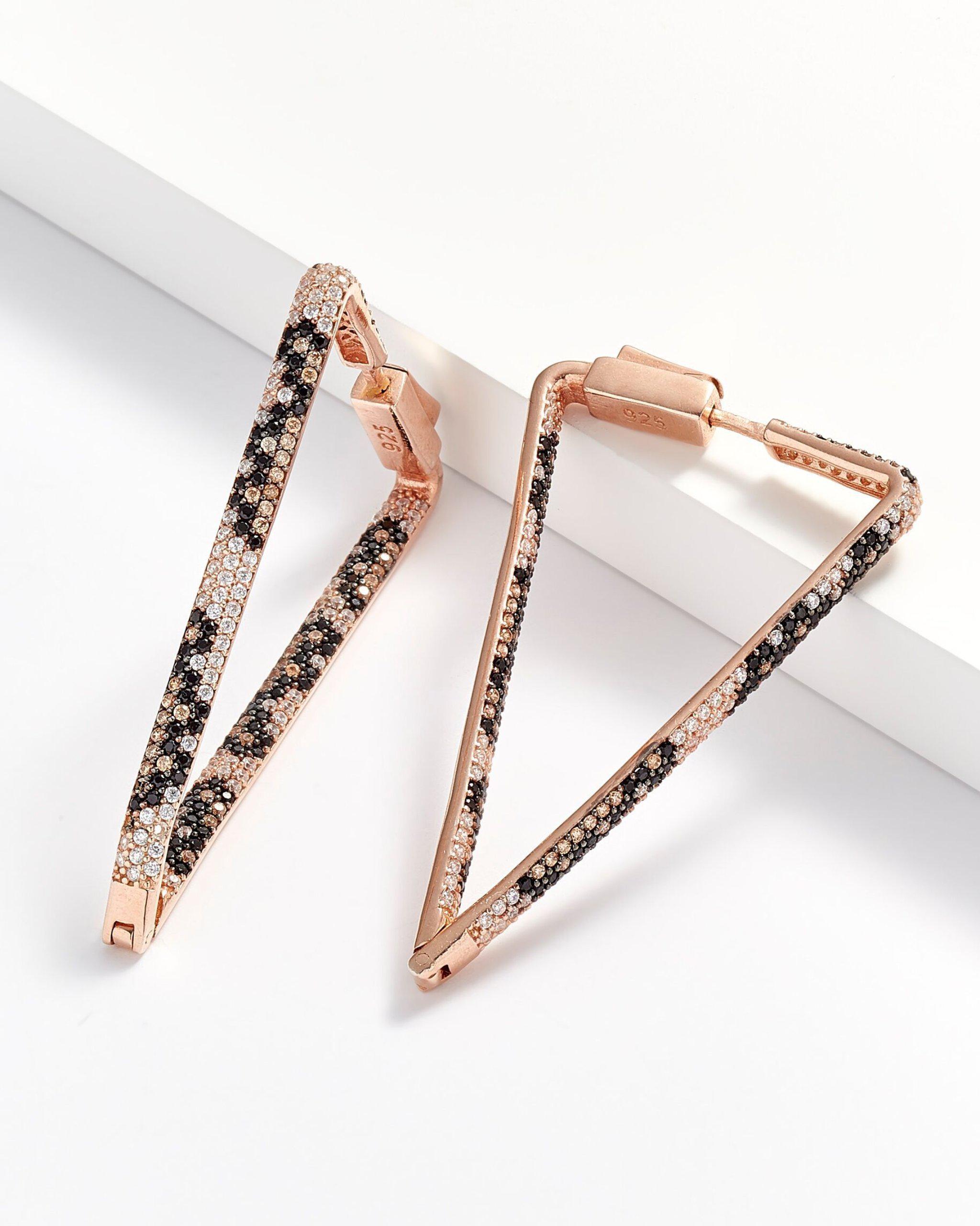 Tara Triangle Earrings