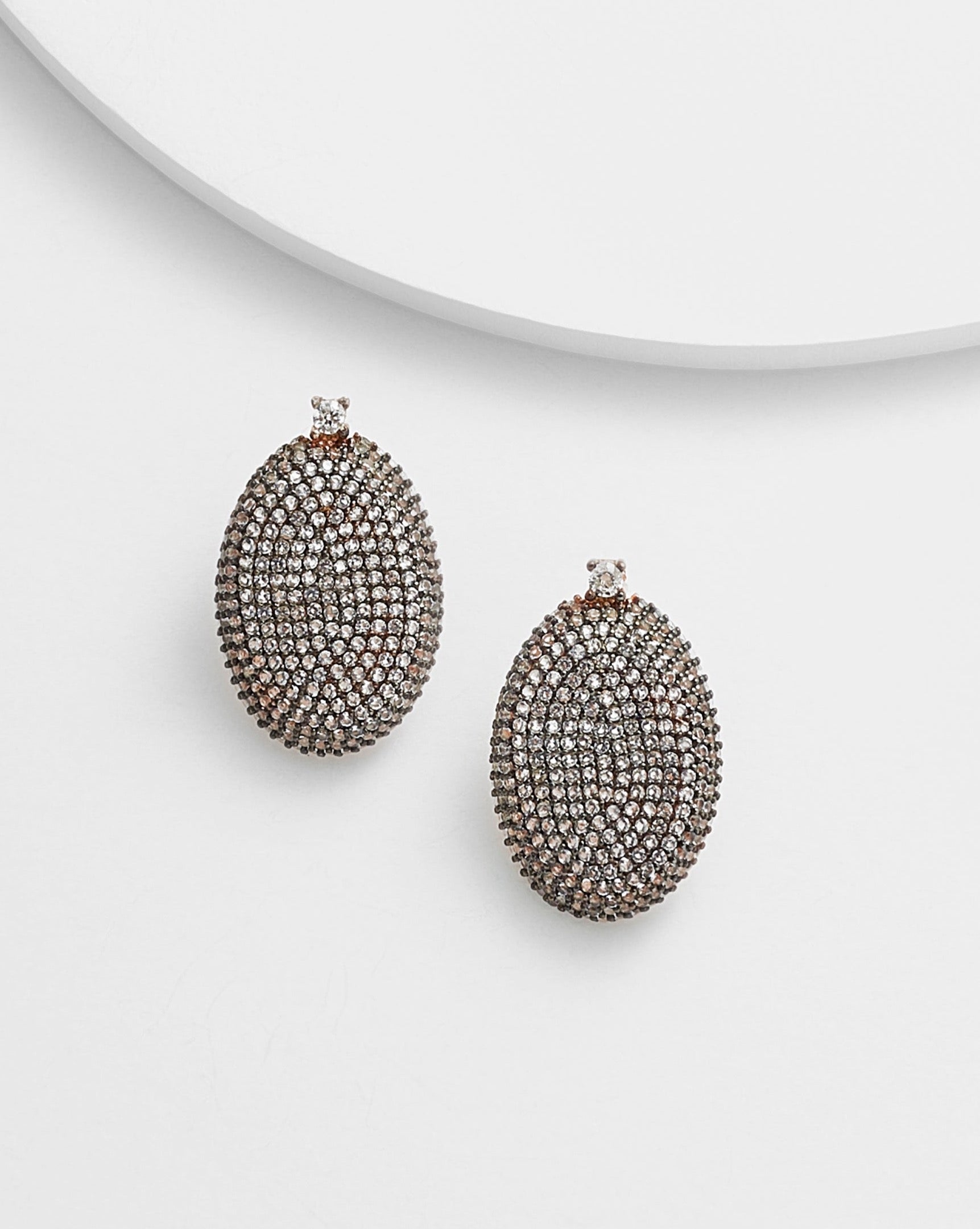 Adrienne Bean Stud Earrings