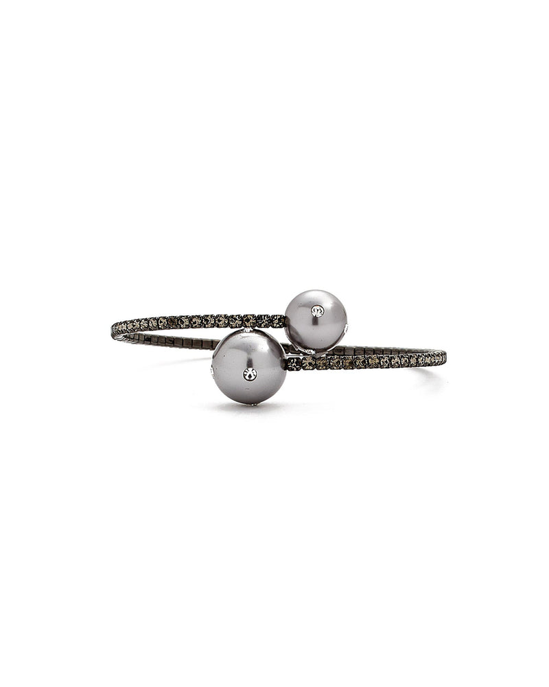 Alvina Flexible Single Wraparound Pearl Bracelet