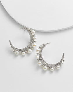 Alma Moon Earrings