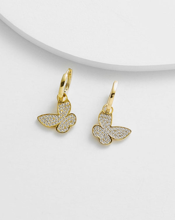 Andie Butterfly Drop Earrings
