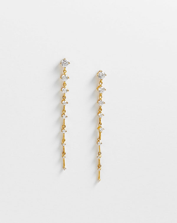 Colette Line Drop Earrings