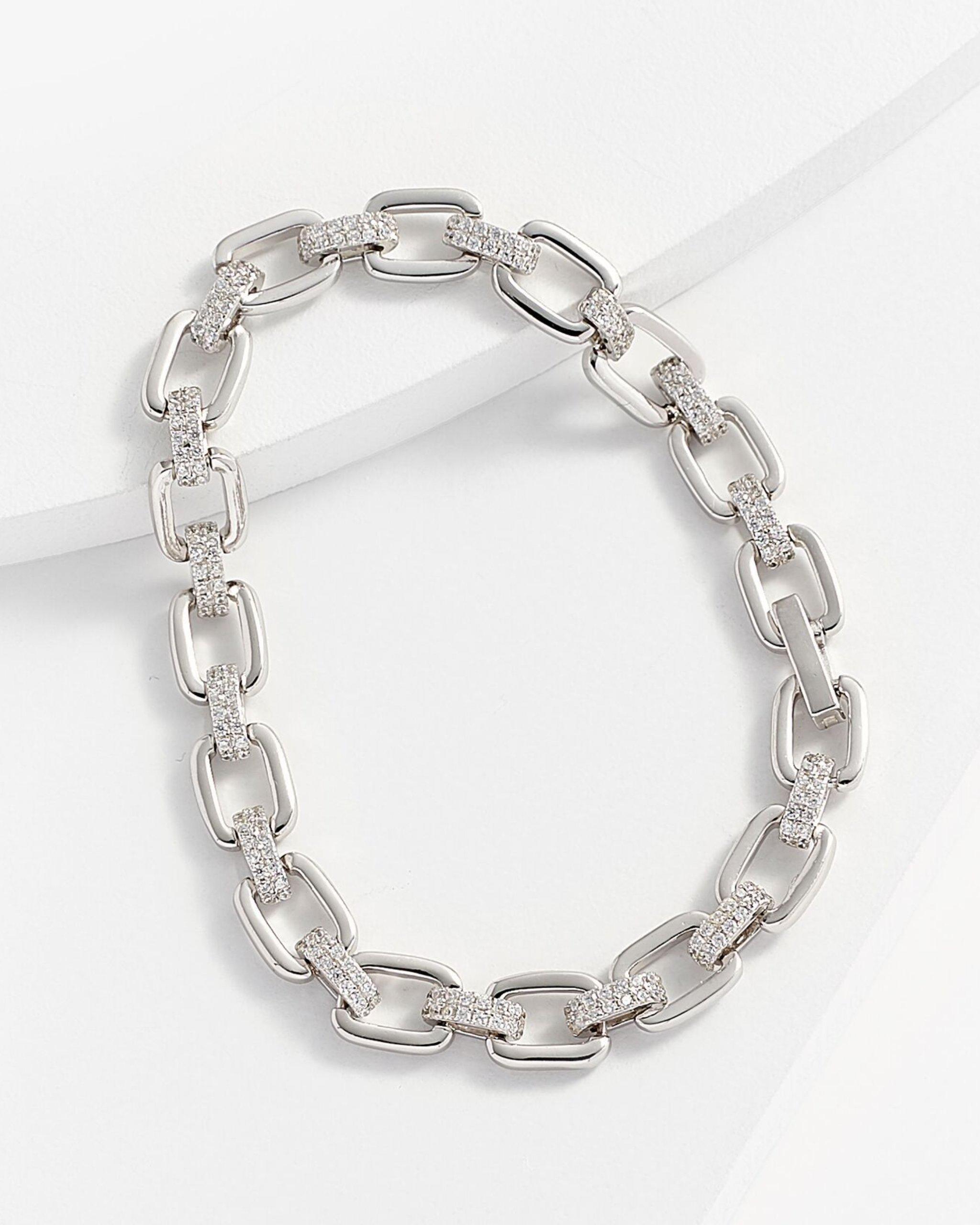 Edan Classy Gold Chain Link Bracelet – Kosa