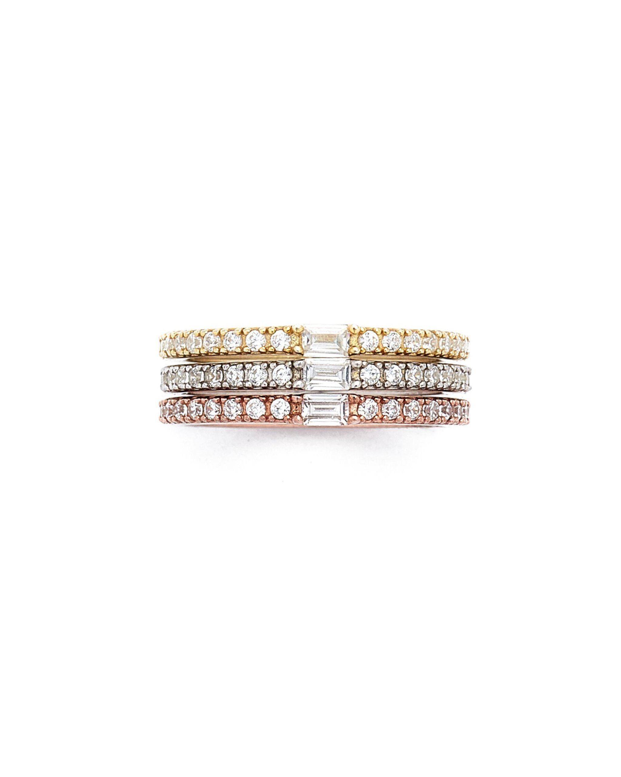 Kay Stackable Trio Rings