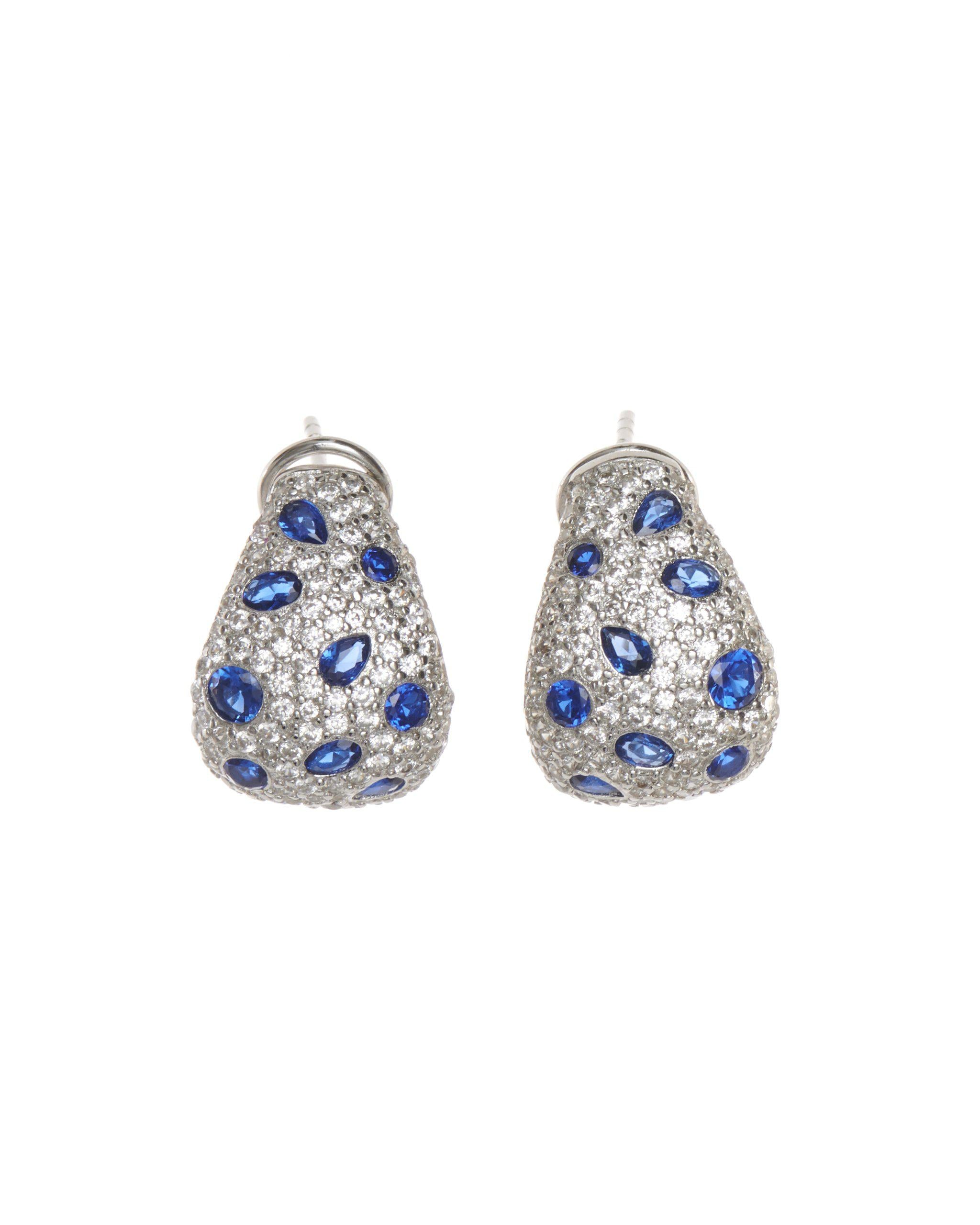 Alexandra Colorful Rhinestone Earrings