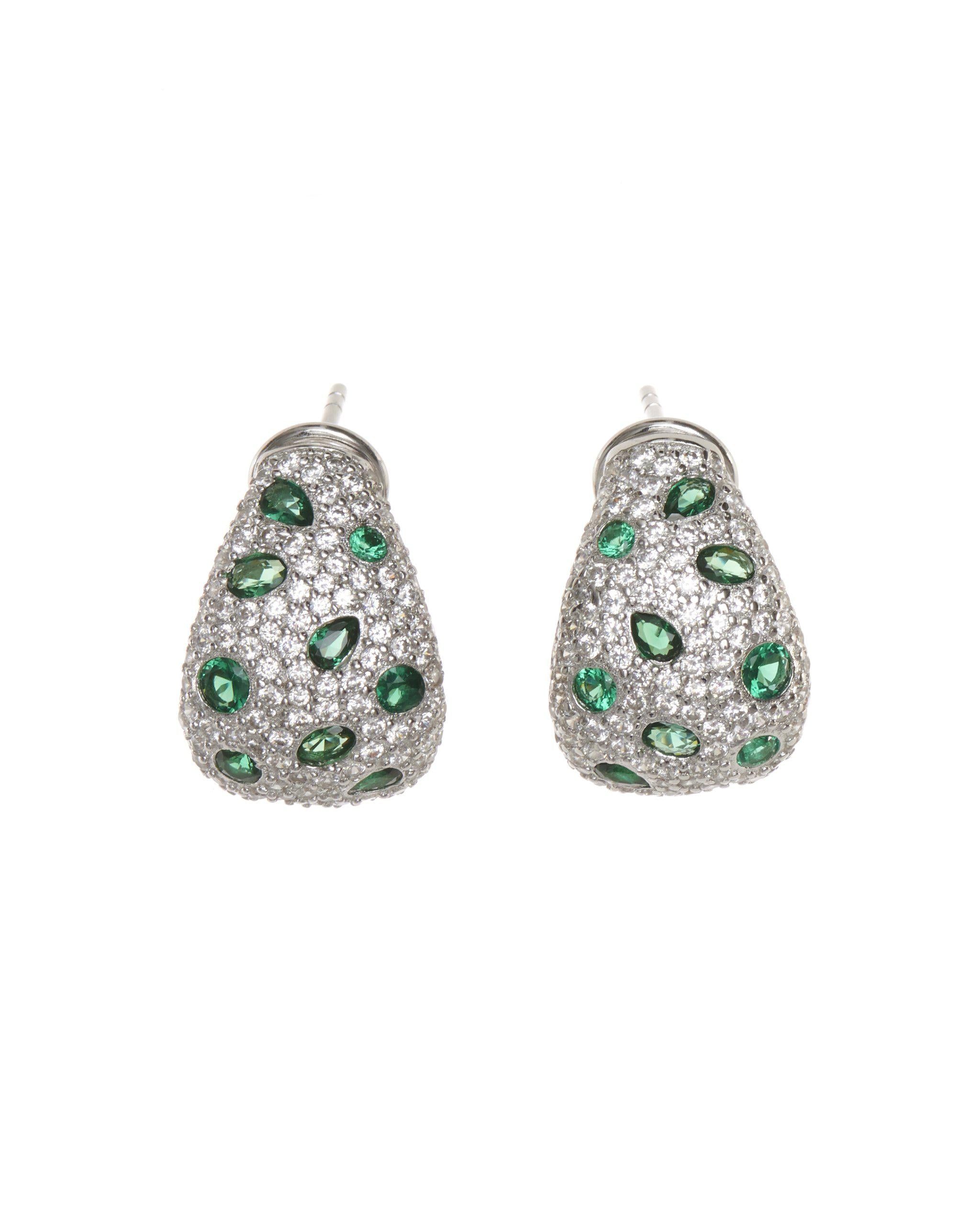 Alexandra Colorful Rhinestone Earrings