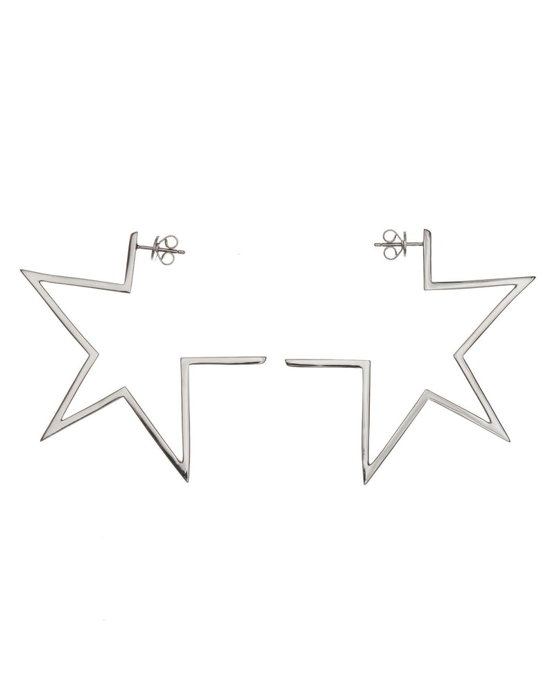 CLEO Star Hoop Earrings