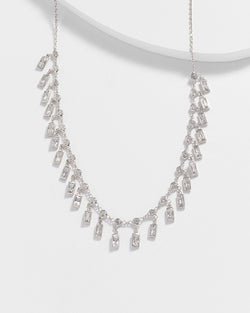 Ava Baguette Diamonette Choker