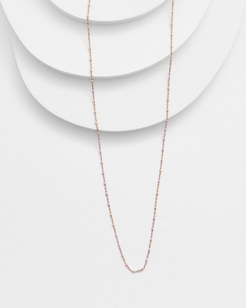 EMMA Beaded chain necklace