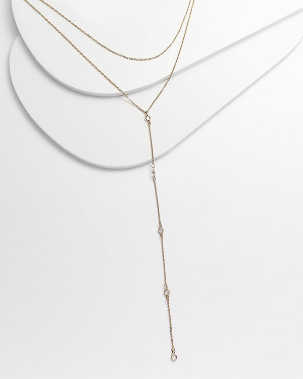 MADALYN Double Lariat Necklace