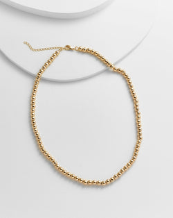 Beverly Gold Pearl Necklace