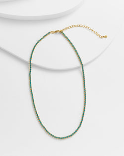 Chic Tennis Necklace