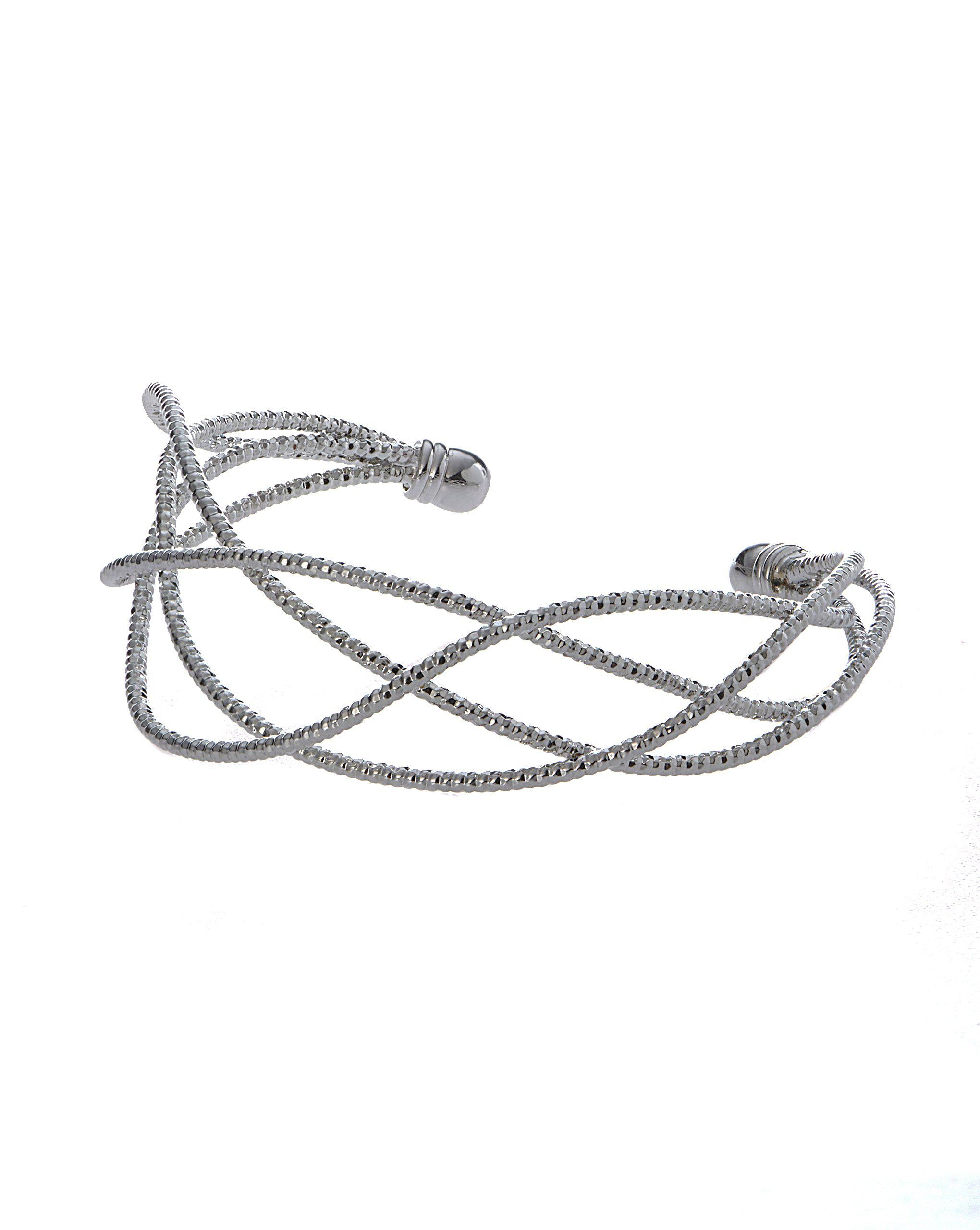 CHERRY Twisted Wire Cuff