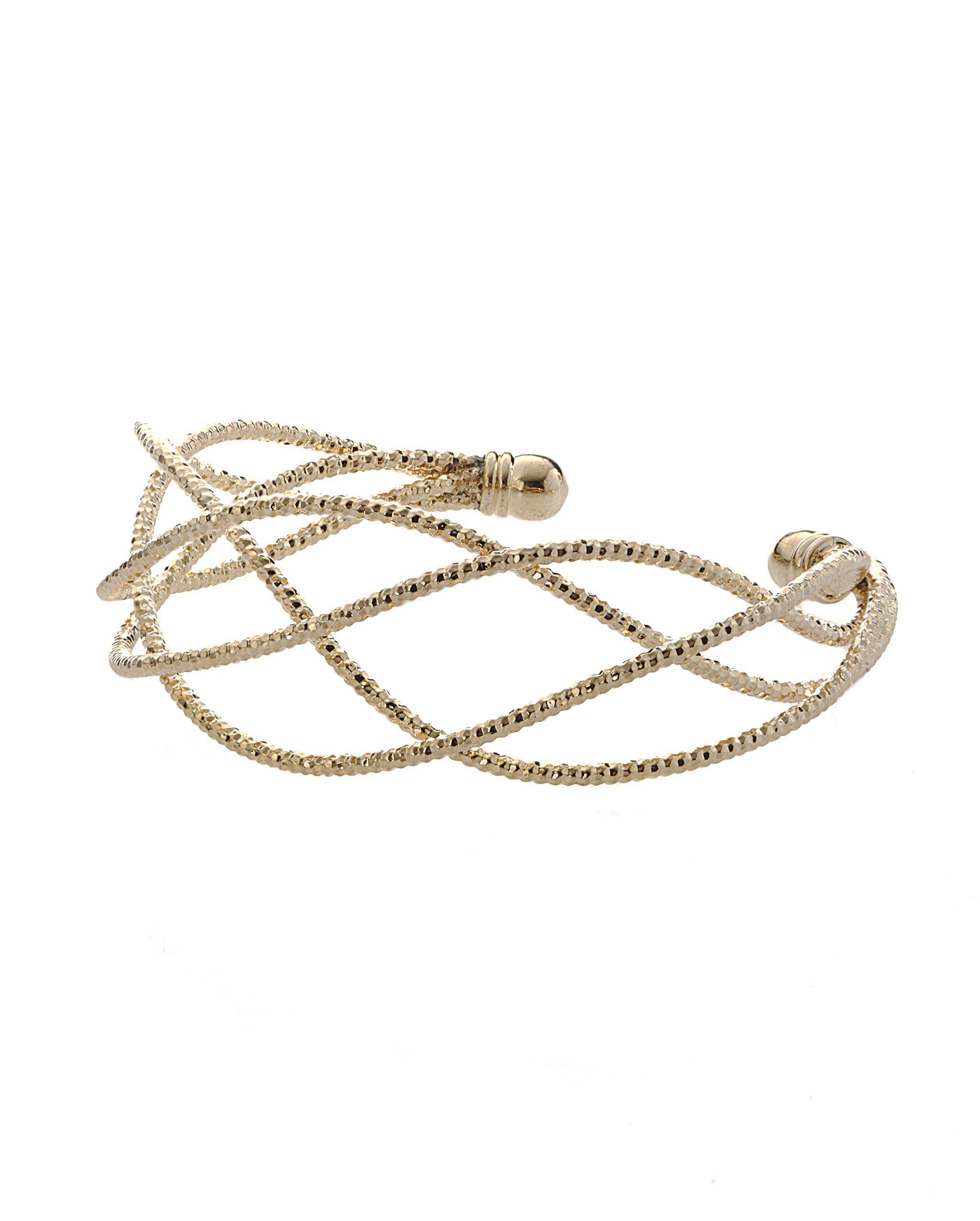 CHERRY Twisted Wire Cuff