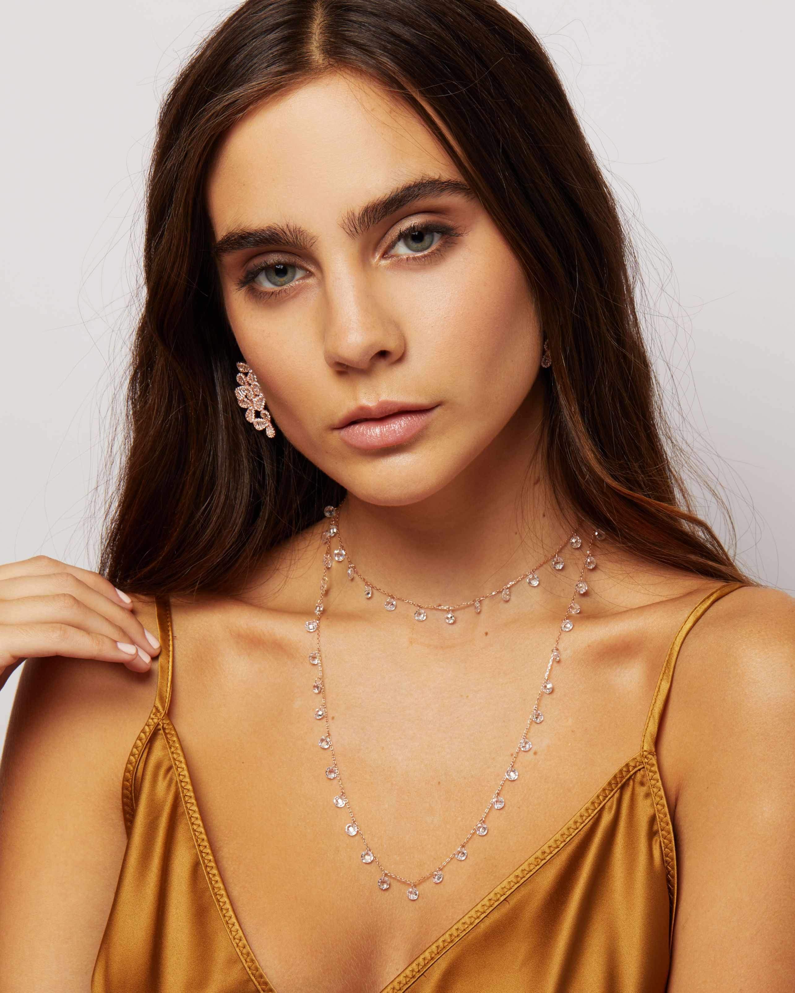 Annabelle Floating Diamonettes Necklace