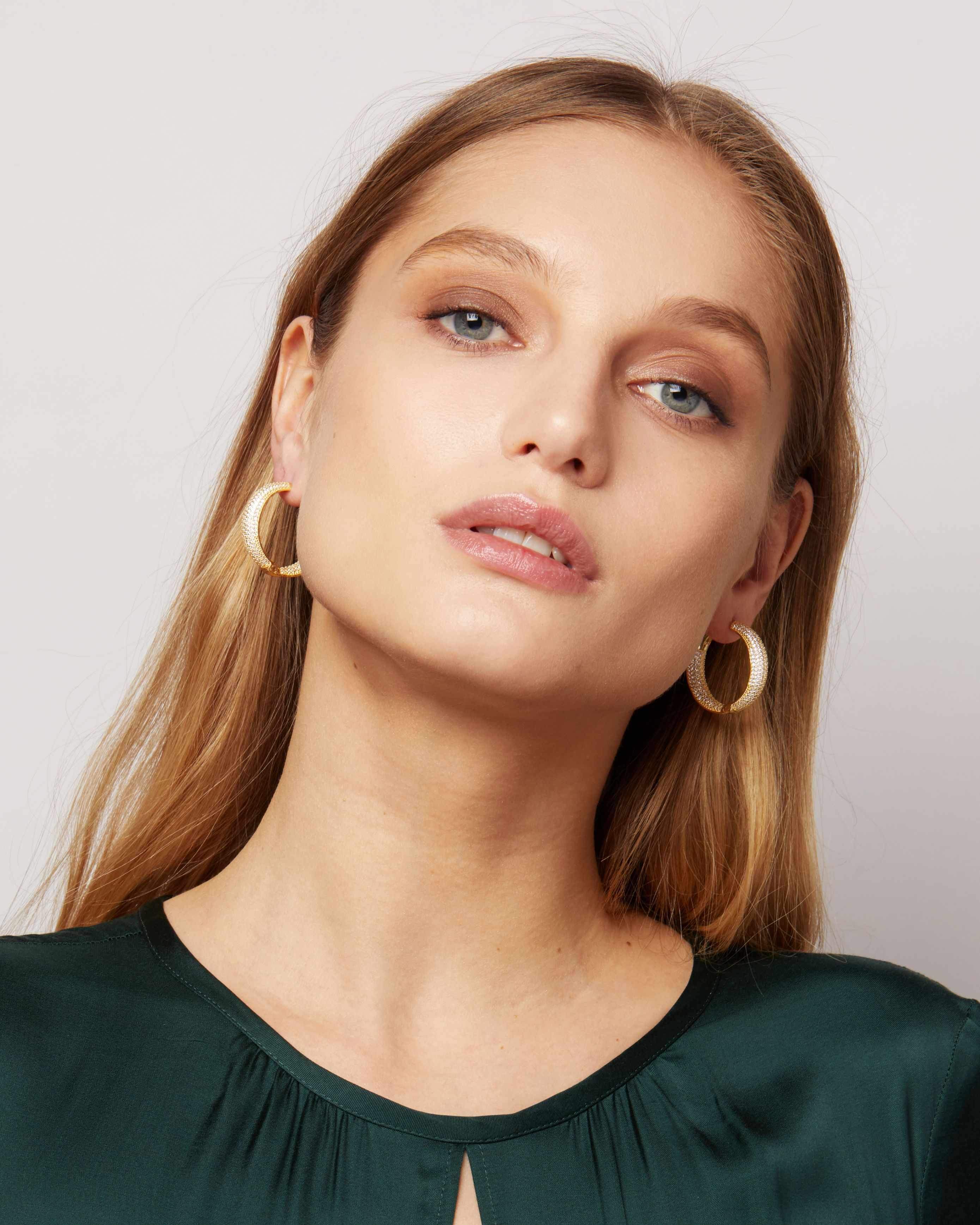 Sydney Bold Hoop Earrings